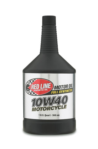 Red Line 10W40 Motorcycle Oil - 1 Quart